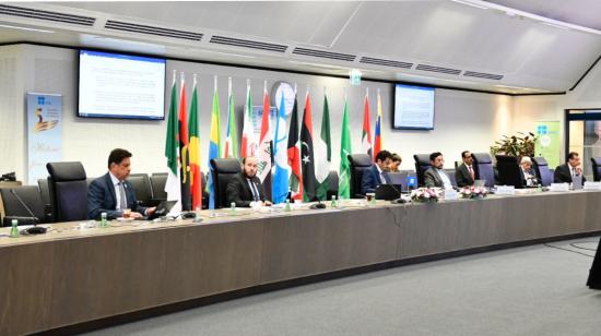 Reunión No. 41 de la OPEP, realizada por videoconferencia. Fue presidida por   Abdul Aziz Bin Salman, ministro de Energía de Arabia Saudita, el 2 de junio de 2022.