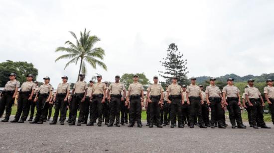 Unos 400 policías conforman la Fuerza de Tarea Conjunta que opera desde el 3 de junio de 2022, en Esmeraldas.