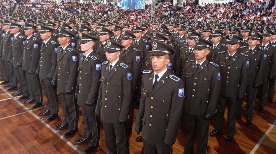 Ceremonia de graduación de 779 policías. Guayaquil, 27 de mayo de 2022.