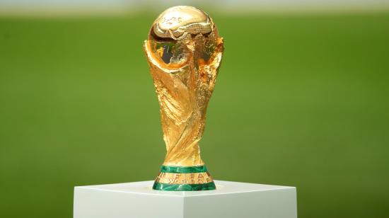 Trofeo del Mundial de la FIFA en Rusia 2018.