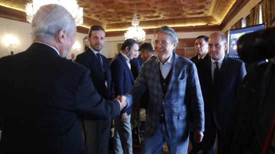 El presidente Guillermo Lasso se reunió con representantes del sector de la producción de alimentos. Quito, 29 de junio de 2022