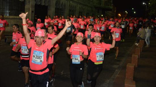 Competidores durante la decimoquinta edición de la Ruta de las Iglesias, en 2019. 