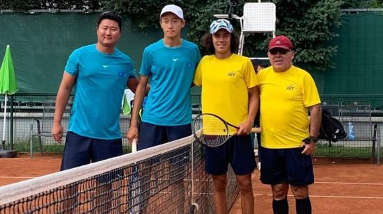 Tito Chávez, de Ecuador, después de su partido ante Kazajistán en el Mundial Sub 14, en República Checa, el 1 de agosto de 2022.