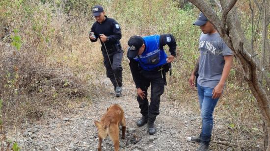 La Policía halló una fosa común en el Guasmo Sur de Guayaquil, el 2 de agosto de 2022.