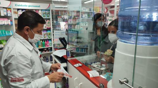 El plan de externalización de las medicinas arrancó en Quito. 4 de agosto de 2022