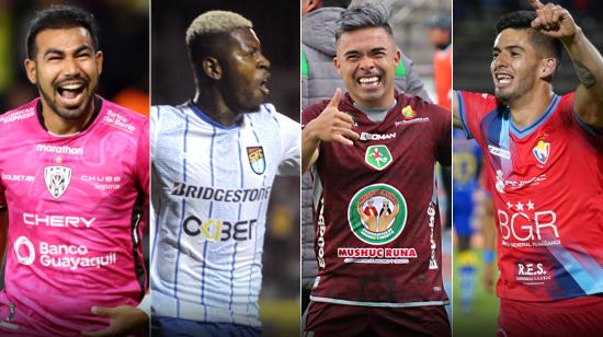 Junior Sornoza (IDV), Gabriel Cortez (9 de Octubre), Jonny Uchuari (Mushuc Runa) y Ronnie Carrillo (El Nacional) disputarán las semifinales de la Copa Ecuador 2022.