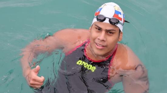 David Farinango, después de su participación en la Copa del Pacífico en Salinas, el 5 de agosto de 2022.