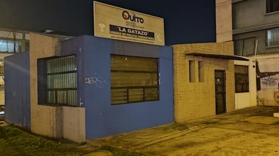 La UPC del barrio La Gatazo, ubicada en el sur de Quito, el 12 de agosto de 2022.