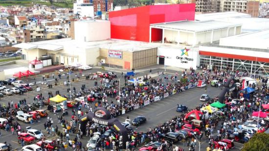 El exterior del Centro Comercial Gran Plaza Ipiales, en mayo de 2022.