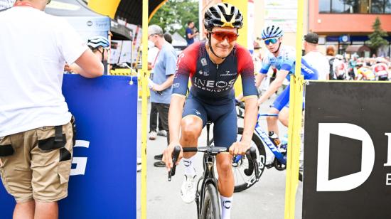 Antes de correr la Vuelta a España, el carchense Richard Carapaz corrió el Tour de Polonia. 