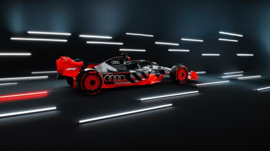 Prototipo de monoplaza que Audi usaría para la  Fórmula 1 desde 2026.