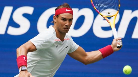 Rafael Nadal, durante los octavos de final del Abierto de Estados Unidos, en Nueva York, el 5 de septiembre de 2022.