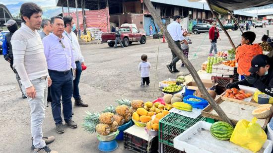 Controles en el Mercado Mayorista, en junio de 2022.