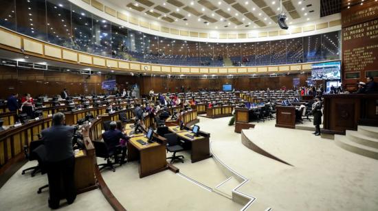 El Pleno de la Asamblea trató la reconsideración del juicio político a la Judicatura, este 8 de septiembre de 2022.