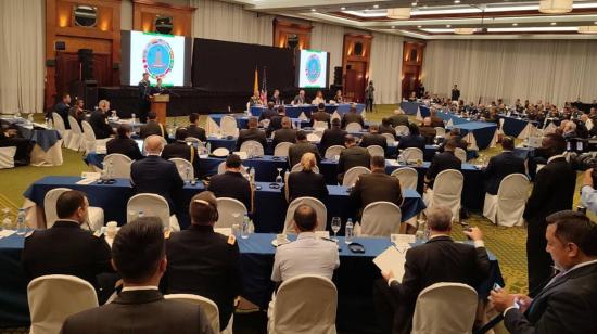 Jefes militares de 12 países de la región se reunieron en Quito el 14 de septiembre de 2022.