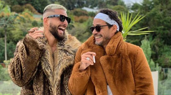 Maluma y Marc Anthony traen a Ecuador sus espectáculos: 'Juancho World Tour' y 'Viviendo Tour', 2022.