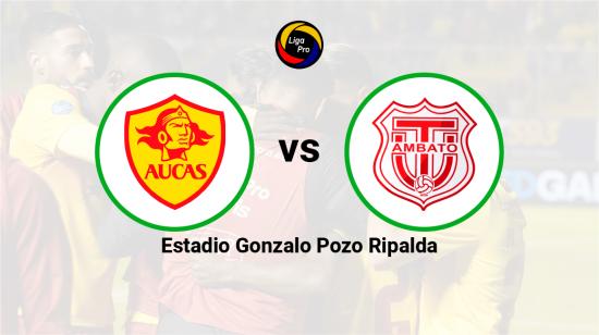 Aucas se enfrenta a Técnico Universitario en el estadio Gonzalo Pozo Ripalda el domingo 18 de septiembre de 2022.