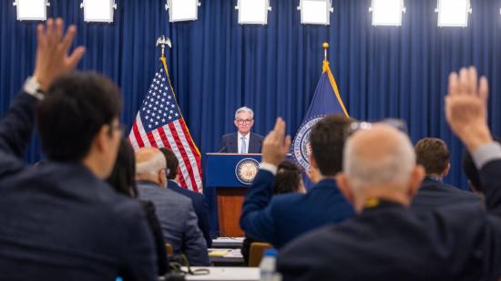 El presidente de la Reserva Federal de Estados Unidos (FED), Jerome Powell, el 15 de junio de 2022.