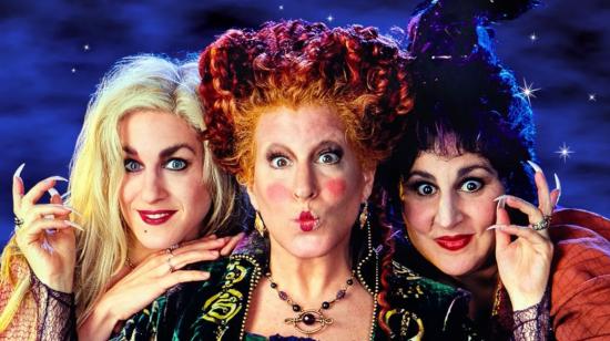 Sarah Jessica Parker, Bette Midler Y Kathy Najimy hacen el papel de las temidas hermanas Sanderson.