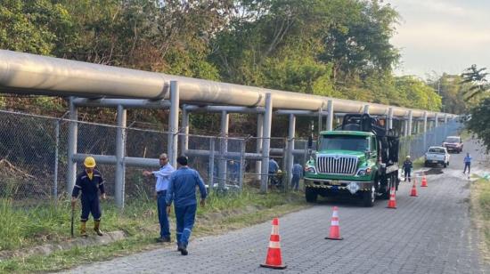 Terminal de Balao registró daños el 22 de septiembre de 2022.