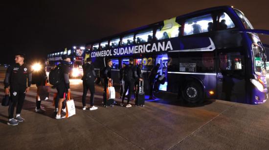 La delegación de Independiente del Valle ya está en Córdoba para preparar el partido ante Sao Paulo, por la final de la Copa Sudamericana. 