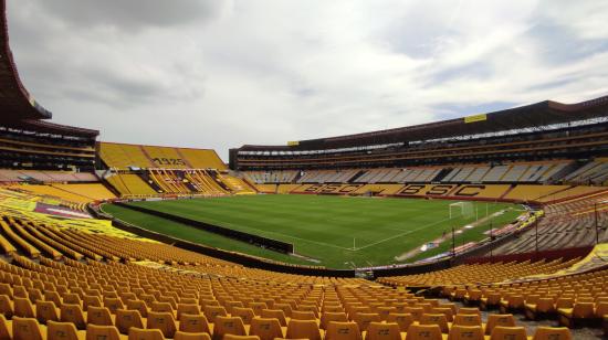 Vista panorámica del Estadio Banco Pichincha, en Guayaquil.