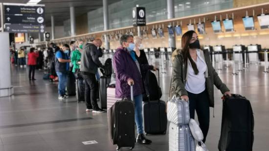 Imagen referencial del Aeropuerto El Dorado, en Colombia, en 2021.