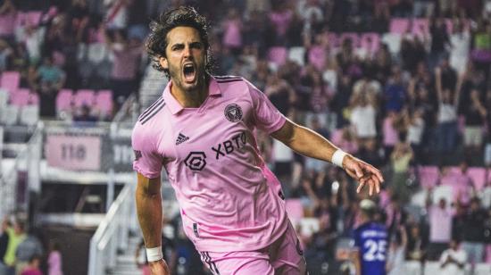 Leonardo Campana, en el partido del Inter de Miami ante Orlando City, el 5 de octubre de 2022.