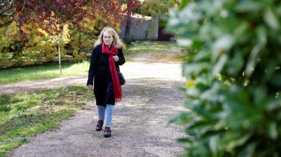 Annie Ernaux, escritora francesa, ganó el premio Nobel de Literatura 2022.  October 6, 2022. 