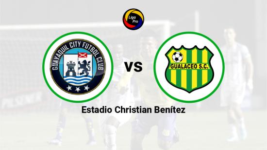 Guayaquil City se enfrenta a Gualaceo en el estadio Christian Benítez, el 9 de octubre de 2022.