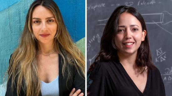 Las jóvenes ecuatorianas, Carolina Placencia y Doménica Garzón, integran el listado de innovadores del MIT Technology Review 2022. 