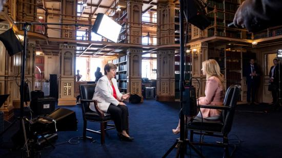 Kristalina Georgieva, directora del FMI, el 10 de octubre de 2022, en Washington. 