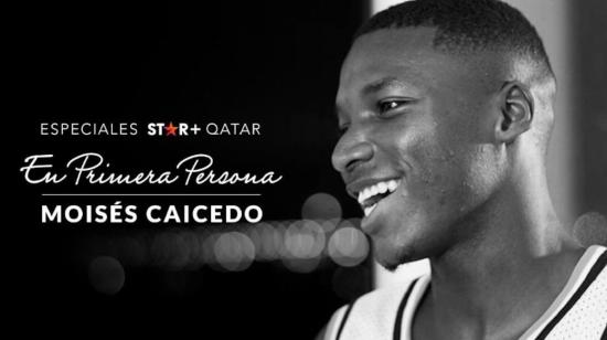 La entrevista de Sebastián Vignolo a Moisés Caicedo se puede ver en Star Plus. 