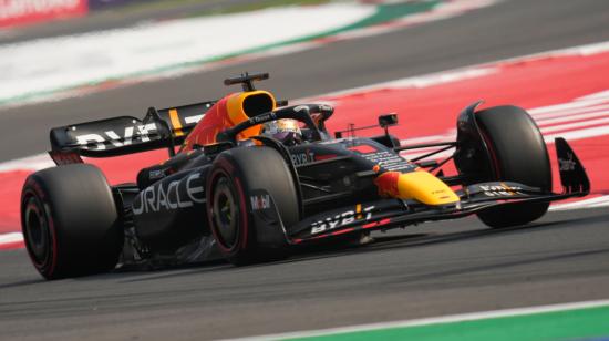 Max Verstappen, en la clasificación del Gran Premio de México, el 29 de octubre de 2022.