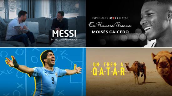 Series y entrevistas a jugadores de que irán al Mundial de Qatar 2022.