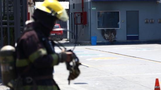 Nueva explosión en una gasolinera, en Durán, el 3 de noviembre de 2022.