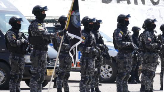 Imagen referencial de una ceremonia del Grupo de Intervención y rescate (GIR) de la Policía Nacional, el 9 de septiembre de 2022.