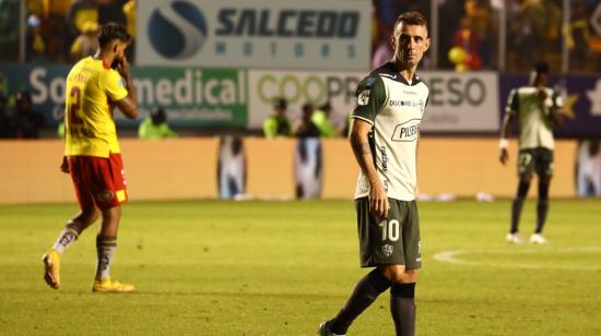 Damián Díaz, de Barcelona, durante la final de la LigaPro 2022, el 13 de noviembre.