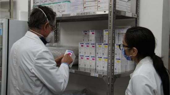 Imagen referencial de una farmacia en un hospital público en Guayaquil, en 2020. 