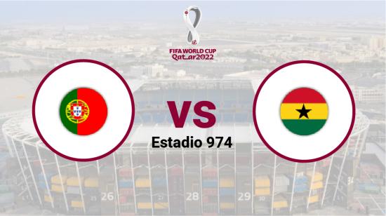 Portugal se enfrenta a Ghana, el jueves 24 de noviembre, por el Grupo H del Mundial de Qatar 2022.