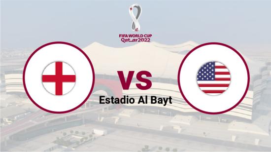 Inglaterra y Estados Unidos se enfrentan por el Grupo B del Mundial de Qatar 2022.