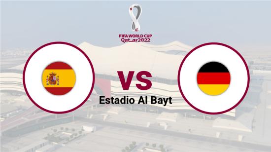 España se enfrenta a Alemania en el estadio Al Bayt, el 27 de noviembre de 2022.