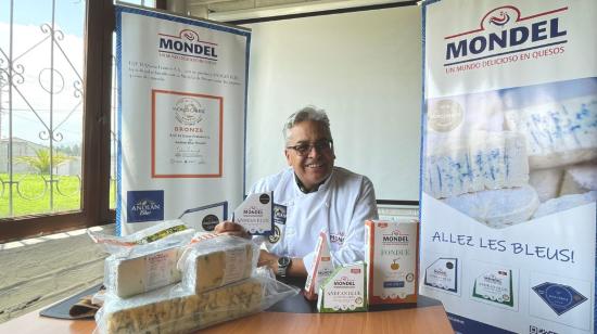 Jaime Erazo, gerente general y fundador de El Queso Francés, a cargo de la marca Mondel, el 28 de noviembre de 2022. 