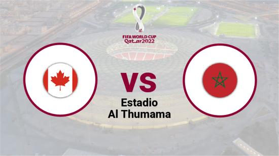 Canadá y Marruecos se enfrentan por la tercera fecha del Grupo F del Mundial de Qatar.