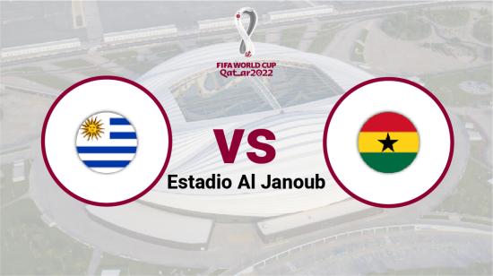 Uruguay se enfrenta a Ghana en la tercera fecha del Grupo H del Mundial de Qatar.