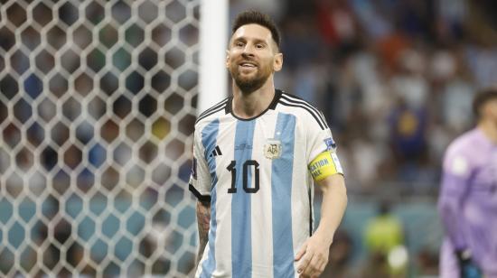 Lionel Messi, durante el partido ante Australia por el Mundial de Qatar, el 3 de diciembre de 2022.