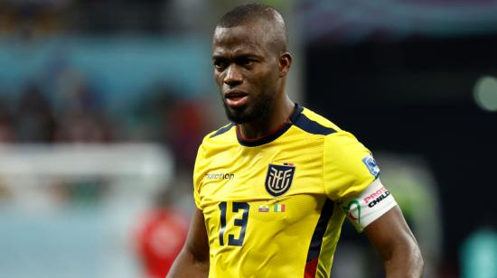 Enner Valencia, durante el partido de Ecuador ante Senegal, el 29 de noviembre de 2022.