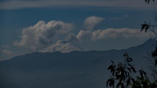 Imagen del volcán Cotopaxi, el 8 de diciembre de 2022.