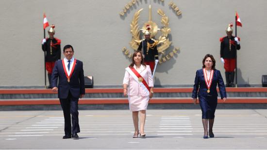 La presidenta de Perú, Dina Boluarte, el 9 de diciembre de 2022.