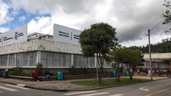 El hospital Vicente Corral Moscoso, de Cuenca, en junio de 2022. 